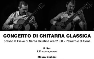 Concerto di chiatarra classica in Pieve