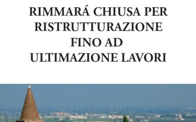 chiusura pieve di santa giustina per lavori